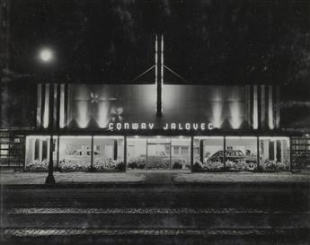 (CARS--DODGE) Album with 32 photographs entitled Conway-Jalovec Inc., documenting a Dodge dealership in Cleveland, Ohio.